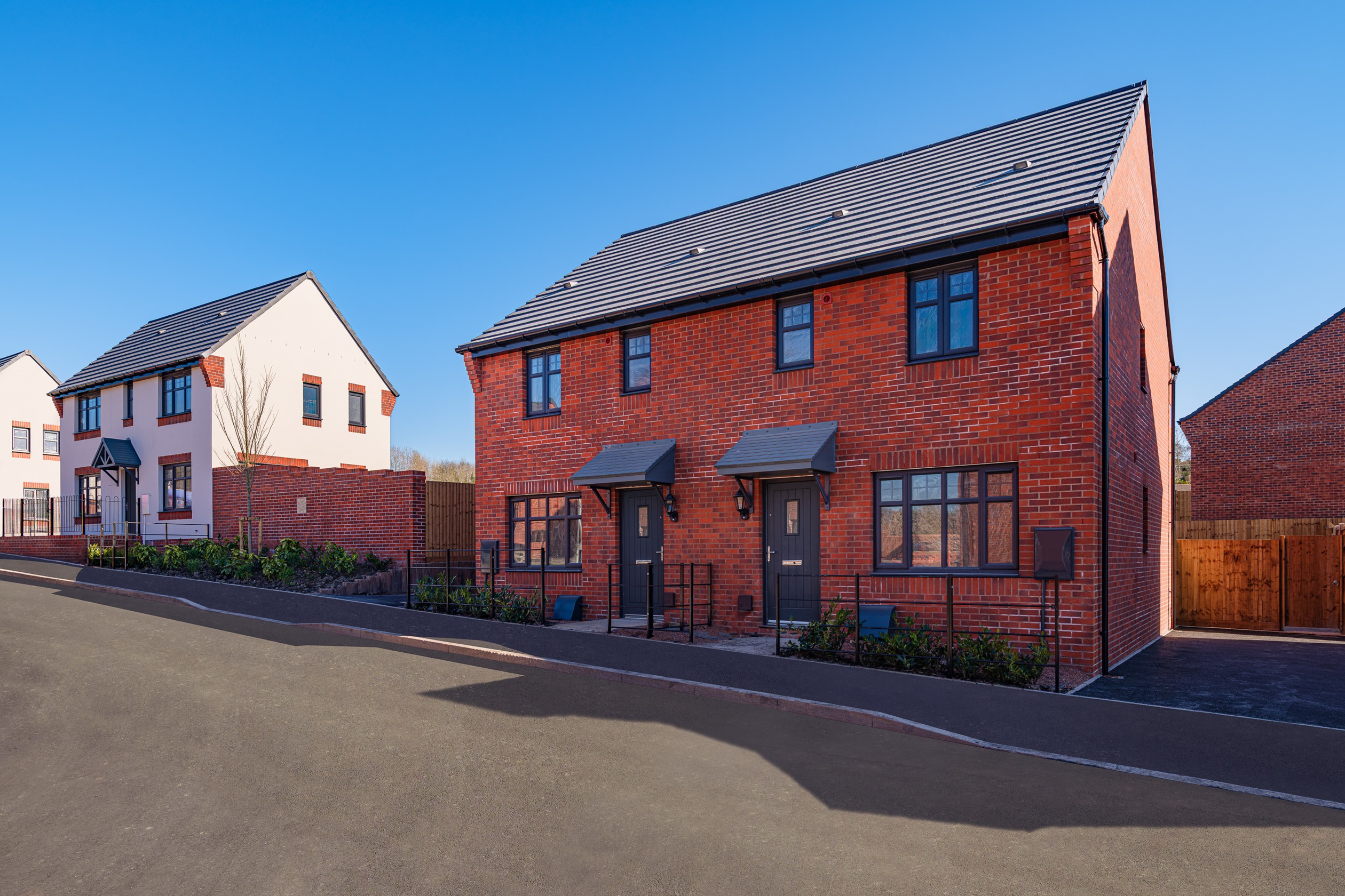 Exterior view of our 3 bed Ellerton home